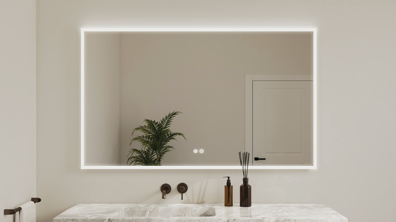 Lampe miroir LED moderne pour salle de bain