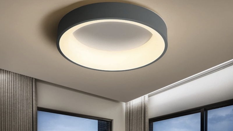 Lampe de plafond de protection oculaire moderne et simple